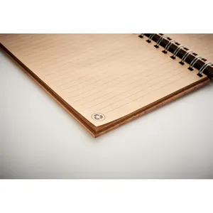 <b>A5</b> Notebook Sustainable BRAM Bamboo Promotional Merchandising Eco-Friendly and Stylish - Product Image 5