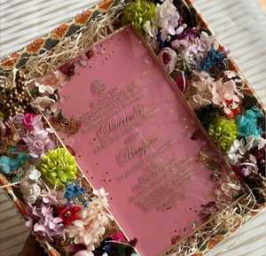 การ์ดเชิญแบบกำหนดเอง กล่องการ์ดเชิญแบบกำหนดเอง กล่องการ์ดเชิญหรูหราแบบมินิมอล ชุดกล่องการ์ดเชิญสั่งทำพิเศษ การ์ดเชิญพร้อมกล่องที่ระลึก - Product Image 2