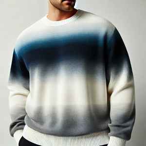 High Quality Designer Unisex Breathable Anti-Wrinkle 100% Alpaca Knitted <b>Sweaters</b> Oversize Cable Knit <b>Turtleneck</b> Plus Size <b>Men</b> - Product Image 4