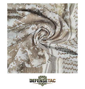 Keffiyeh táctico desierto bufanda cuello cabeza envoltura con borla para hombres mujeres explorar tierra algodón Shemagh - Product Image 2