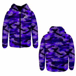 Vêtements d'extérieur d'hiver robustes Bulle à capuche Veste bouffante écologique Tissu en toile Vêtements pour temps froid - Product Image 3