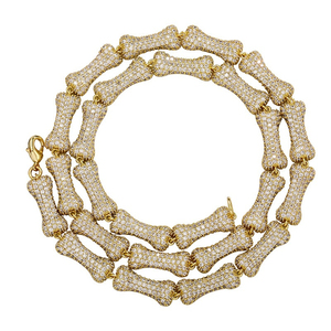 Collares finos de cadena de Hip Hop de Plata de Ley 925 con diamante de moissanita de Color D de calidad superior para mujer, joyería para cualquier ocasión - Product Image 6