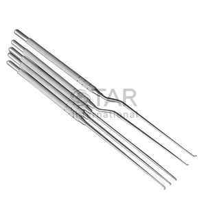 Haute qualité en acier inoxydable cérumen oreille crochet ENT chirurgical Medic Instruments sûr efficace élimination du cérumen outil réutilisable oreille - Product Image 3