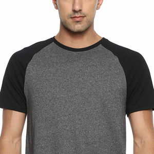 Camisetas raglán de media manga, tela de algodón, diseño personalizado, camisetas transpirables de secado rápido para exteriores para adultos - Product Image 5