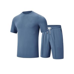 ชุดออกกำลังกายและวิ่งออกกำลังกายของผู้ชายกางเกงขาสั้นระบายอากาศได้ดีในฤดูร้อนออกแบบได้เอง - Product Image 1