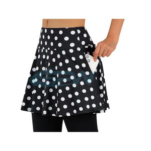 Falda Deportiva Casual para Mujer, Talla Grande, Personalizada, Tejido Elástico Cómodo, Transpirable, de Secado Rápido, con Compresión Integrada - Product Image 3