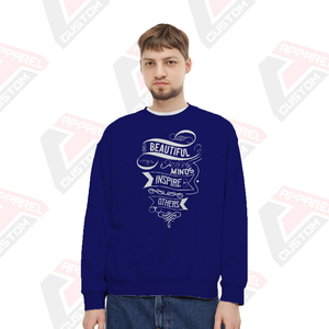 Sweat-shirt pour homme ultra doux, de qualité supérieure, uni, écologique, en polaire polyester/coton pour la saison hivernale - Product Image 6