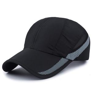 Venta al por mayor personalizado transpirable ligero protección solar al aire libre senderismo correr deportes de secado rápido gorra de béisbol para hombres y mujeres - Product Image 4