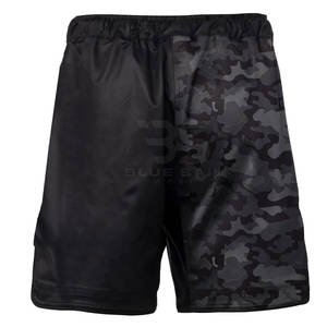 Venta caliente de los hombres de poliéster MMA Shorts Loose Fit Ropa deportiva para boxeo y artes marciales Logotipo personalizado y servicio OEM disponible - Product Image 2