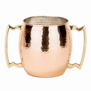 Shatterproof Stainless Steel Double Wall Coffee Mugs Tumbler Mug with Gold Handle Wedding Accessories Best Design - Product Image 5