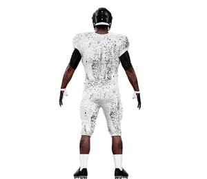 Uniforme de fútbol americano personalizado Unisex, ropa deportiva de sublimación completa - Product Image 3