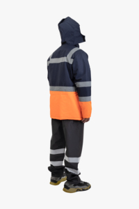 Chaqueta de Seguridad Personalizable con Logotipo, de Alta Visibilidad, Transpirable, Cómoda, de Tela de Poliéster, con Tiras Reflectantes, LED Intermitente e Impermeable - Product Image 5