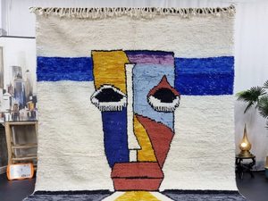 Tapis de créateur 100% coton faits à la main, ensemble de tapis décoratifs pour la maison - Product Image 4