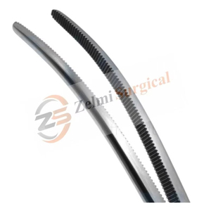 คีมผ่าตัดสำหรับหลอดเลือดแดงคีมหนีบโค้ง10นิ้วคีมผ่าตัด - Product Image 2