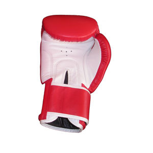 Nouveau design Gants de boxe en cuir véritable Fermeture à boucle Évacuation de l'humidité Conception complète des doigts-Gants d'entraînement Pakistan Arts martiaux - Product Image 2