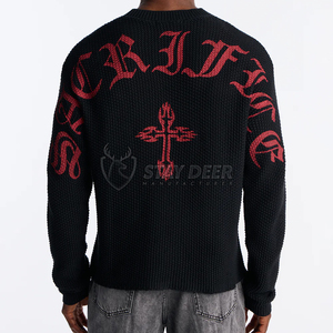 Pull en tricot épais pour femmes de qualité supérieure Pull d'hiver confortable avec tissu doux et chaud pour la mode américaine d'automne et d'hiver - Product Image 6