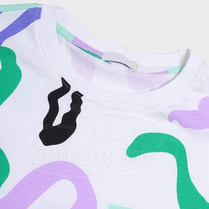 T-shirts en coton pour femmes pour l'été coupe ample écologique nouveau style impression par sublimation vêtements de rue - Product Image 6