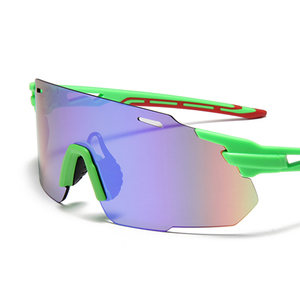 S29159 lunettes de soleil de sport à <span class=keywords><strong>grand</strong></span> cadre pour hommes et femmes vente en gros pas cher lentille une pièce surdimensionnée lunettes de soleil de vélo de cyclisme - Product Image 6