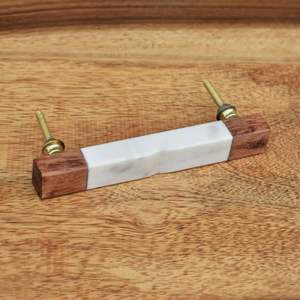 ลูกบิดตู้ลิ้นชักลิ้นชักห้องครัวมือจับหินอ่อนขัดเงา - Product Image 4