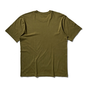 <b>Men</b> Tshirt 2024 New Arrivals <b>Brown</b> Tee Heavyweight Drop Shoulder Elbow Sleeve logo 100% Cotton Pocket Custom <b>Men</b> t <b>Shirt</b> - Product Image 3