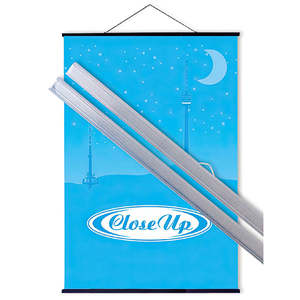Tiras Transparentes para Pósteres de 100 cm, Diseño Moderno, Alternativa a las Marcos, para Uso en Paredes - Product Image 1