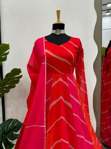 Dubai Kaftan Farshad Caftan Long Maxi Dress para fiestas Ropa informal Ropa de mujer fabricada en India Ropa Desi - Product Image 2