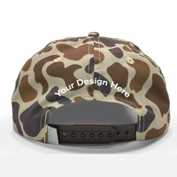 Gorras de Camuflaje Vintage con Cierre a Presión, Estilo DuckCamo, Fabricante de Sombreros en Vietnam, Gorras de Camuflaje Personalizadas, Variedad de Gorras de Camuflaje en Blanco para Caza de Aves Acuáticas