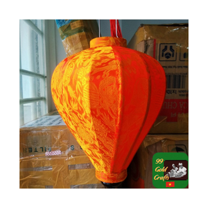 Linterna de seda de bambú Vintage para colgar al aire libre, tela colorida, linternas Hoi AN para restaurante, café, evento, decoración de boda - Product Image 5