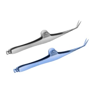 Tijeras Wecker de acero inoxidable de alta calidad, instrumento quirúrgico aprobado por CE ISO para procedimientos oftálmicos y delicados - Product Image 1