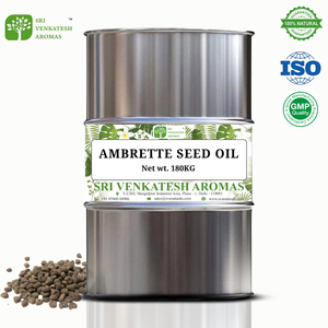 Huile essentielle de graines d'ambrette bio 100% pures et naturelles Sri Venkatesh Aromas à bas prix avec emballage personnalisé disponible - Product Image 5