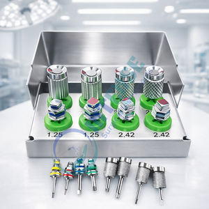 Kit de 8 Destornilladores Hexagonales Manuales de Acero Inoxidable para Implantes Dentales, Instrumentos de Precisión Quirúrgica Intensa - Product Image 1