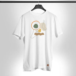 Personalizado al por mayor de los hombres lisos en blanco de algodón de impresión de pantalla camisetas disponibles en DTF DTG poliéster de talla grande Camiseta para los hombres - Product Image 1