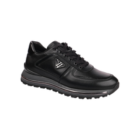 Baskets décontractées en cuir pour hommes M131 avec logo triangulaire en V, lacets plats, semelle EVA, talon bas, à lacets, antidérapantes pour l'hiver, vente en gros, export