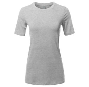 Camiseta estampada para mujer/camisetas de moda para mujer/ropa informal de alta calidad para mujer Camisetas De Color sólido para mujer - Product Image 4