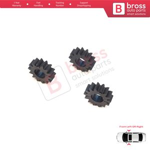 Engrenages de réparation du moteur de soutien lombaire du siège avant V1BGE750 pour Golf MK5 Plus Passat B6 CC Schukra 2010002F Bross Auto Parts - Product Image 4