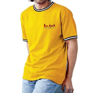 เสื้อยืดไมโครไฟเบอร์สำหรับผู้ชายเสื้อยืดคอกลมขนาดโอเวอร์ไซส์ - Product Image 1