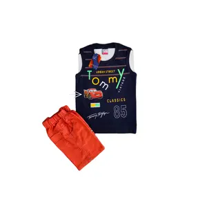 Trendy Clothing Cute and Cozy Kids Wear Clothing Set for Summer Wear Use from Indian Exporter