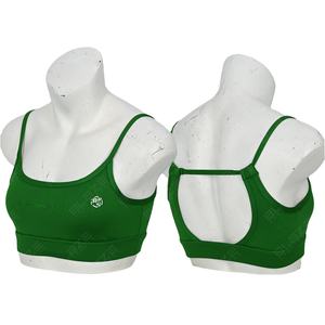 Soutien-gorge de sport à bretelles personnalisées avec logo, haut de sport pour femme, haut de sport sans dos, soutien-gorge de course à pied pour femme, leggings de yoga à taille élastique - Product Image 1