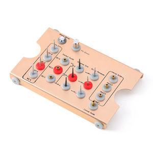 <b>Dental</b> Implant Removal Kit Golden Stainless Steel Box Universal Damaged Screw Extractor Set Dentistry restoration Instruments - Product Image 3