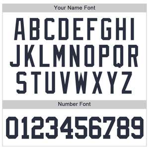 Maillot de softball respirant de haute qualité maillot de softball bleu marine à fines rayures blanc personnalisé en gros maillot de softball de style col en V - Product Image 3