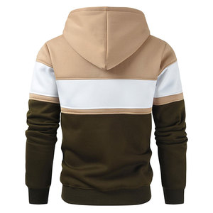 Sudaderas con capucha térmicas orgánicas de moda de gran tamaño de color sólido Hip Hop de peso pesado personalizadas sudaderas con capucha gruesas pesadas de ajuste suelto - Product Image 2