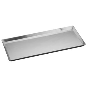 Bandeja de servicio de diseño de Metal y acero de alta calidad, con acabado plateado brillante, diseño de decoración de vajilla - Product Image 6