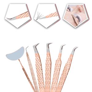 แหนบขนตาเหล็กไม่กัดกร่อนแบบยั่งยืนเครื่องมือความงามสำหรับการจับขนตาอย่างเชี่ยวชาญ - Product Image 4