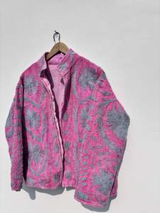 Chaqueta tejida con acabado de invierno bordada Suzani corta Unisex superventas, abrigo personalizable de tamaño libre transpirable acolchado - Product Image 3