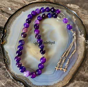Tasbih de Resina, Cuentas de Oración Islámicas Modernas para la Meditación Diaria de Dhikr y Uso como Regalo por Tradebyd - Product Image 1