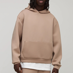 Survêtement pour homme en coton/polyester durable, respirant, avec logo personnalisé imprimé, coupe ample pour plus de confort, prix abordable. - Product Image 2