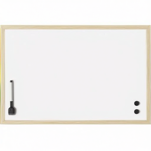 Pizarra Magnética Magnetoplan de 40 x 30 cm (Ancho x Alto), Pizarra Magnética de Doble Cara, Incluye 2 Marcadores, Superficie No Escribible - Product Image 2