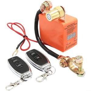 Interrupteur de déconnexion de batterie <span class=keywords><strong>12V</strong></span> 24V avec télécommande, faible courant de veille et arrêt automatique - Product Image 6