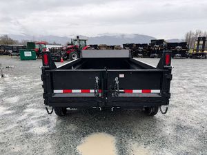 Remolque Volquete Certificado, Fácil de Operar, Remolque Volquete Hidráulico 6x10, 7,000 lb de Peso Bruto Vehicular con Rampas - Product Image 2