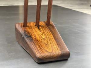 Premium Quality 3pcs Handmade Classic <b>Wooden</b> <b>Spoons</b> <b>Set</b> Lightweight Durable Long-Handled Spatula Utensils Kitchen Table Weddings - Product Image 2